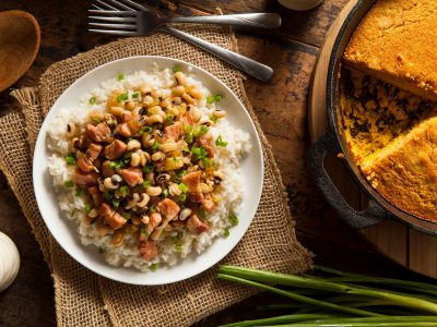 New Year's Day black eyed peas Hoppin John