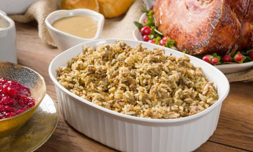 Rouses deli rice dressing catering holidays
