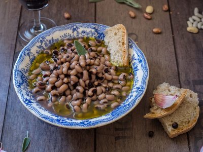 New Year's Eve traditional black eyed peas