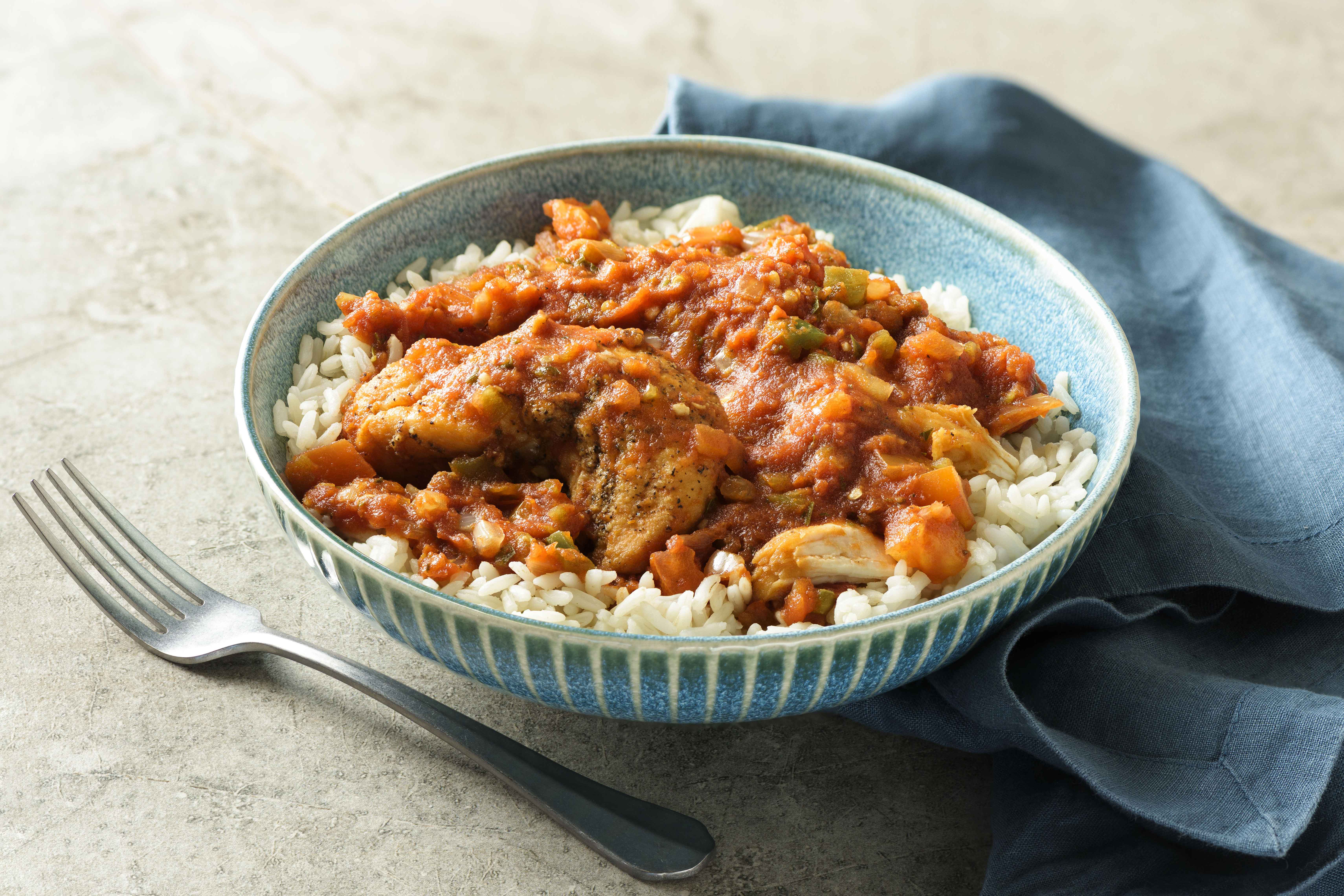 Cajun ninja chicken and sausage pasta