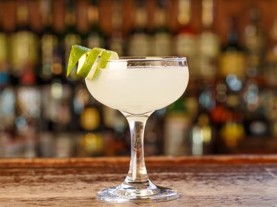 Cuban Cocktail with Lime