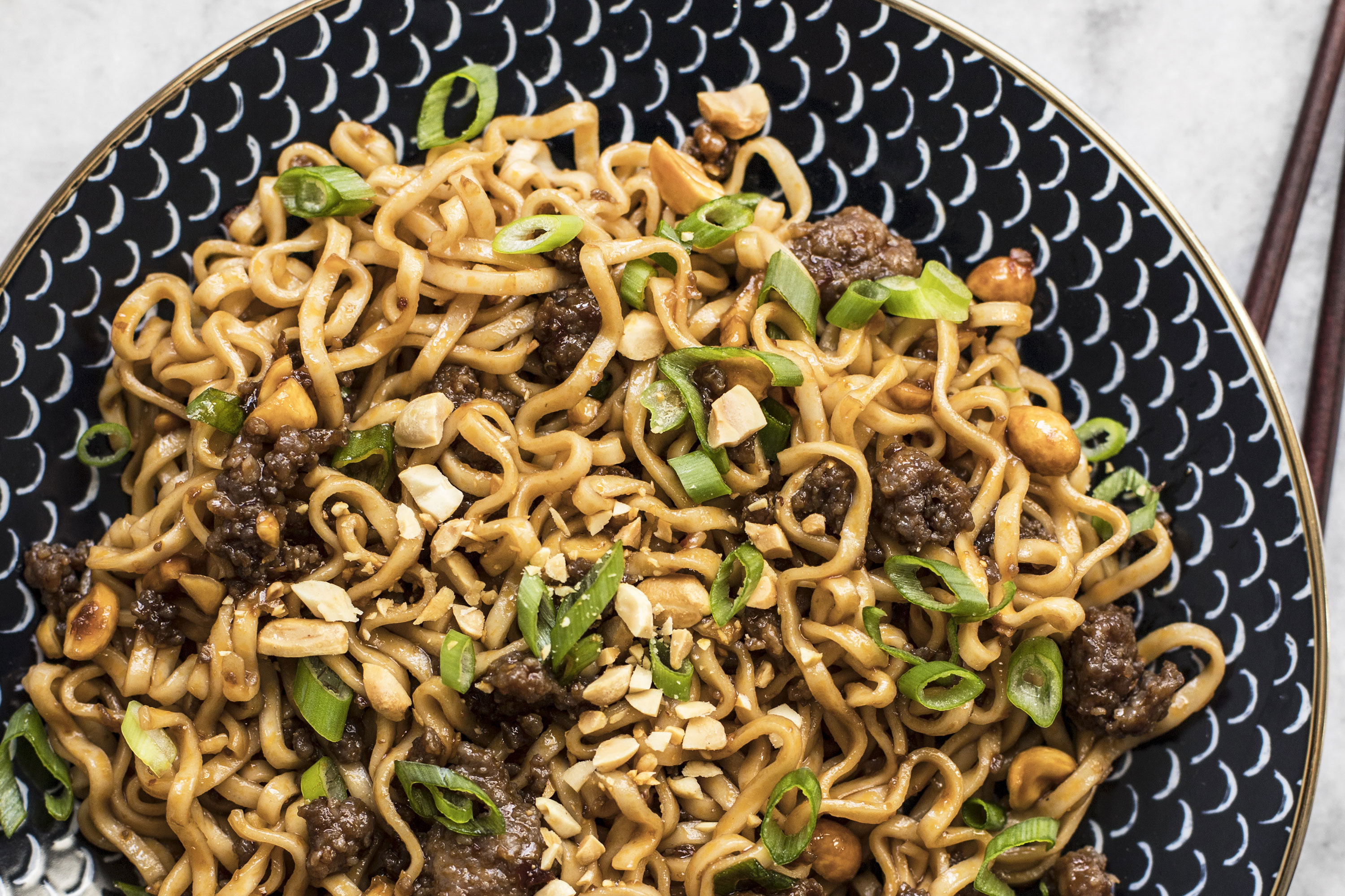 Pork & Peanut Dragon Noodles Recipe • Rouses Supermarkets