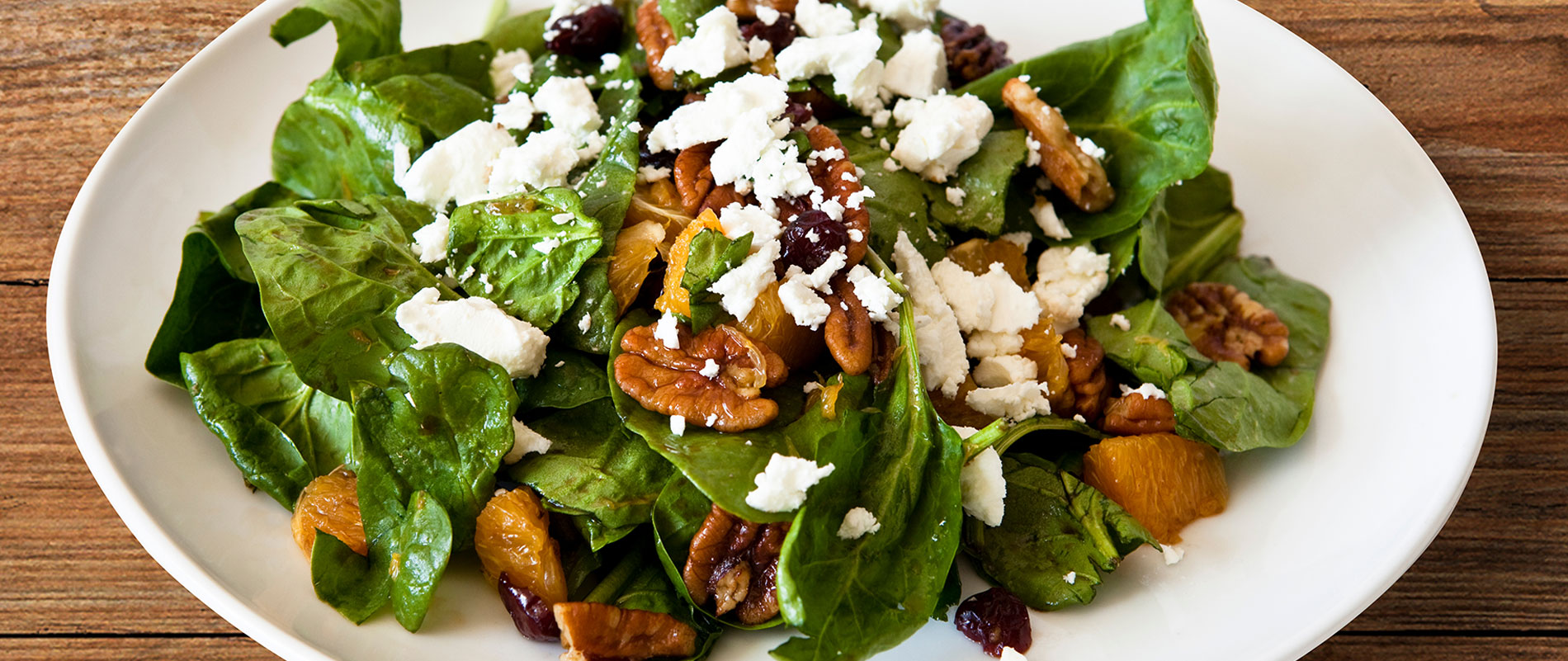 Spinach Salad with Citrus Dressing Recipe • Rouses Supermarkets