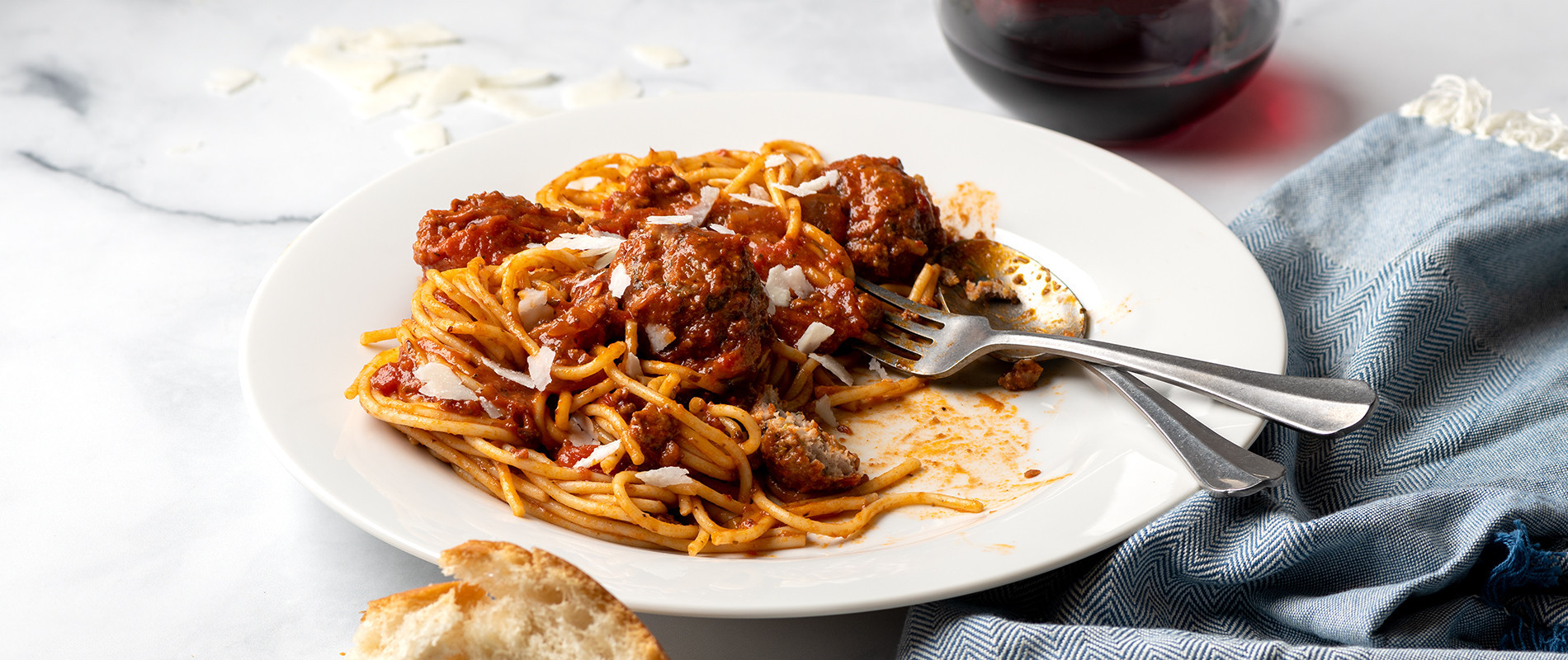 Spaghetti Meatballs & Sausage Recipe • Rouses Supermarkets