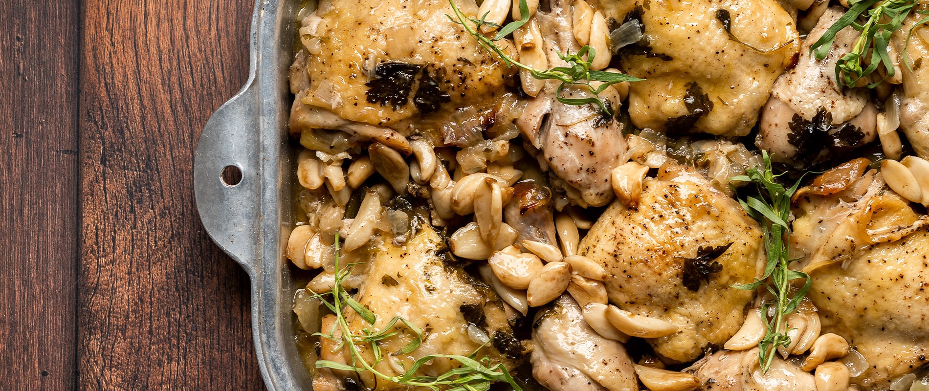 Chicken with 40 Cloves of Garlic Recipe • Rouses Supermarkets