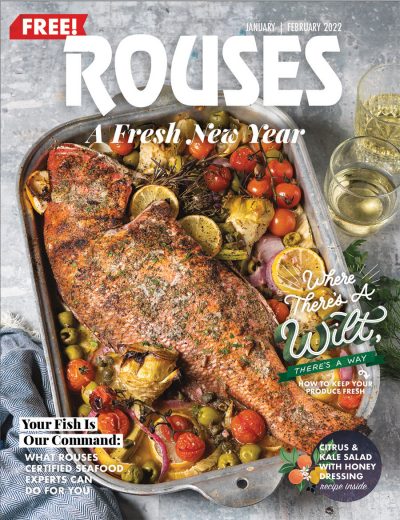 Cover of the current issue of Rouses Magazine