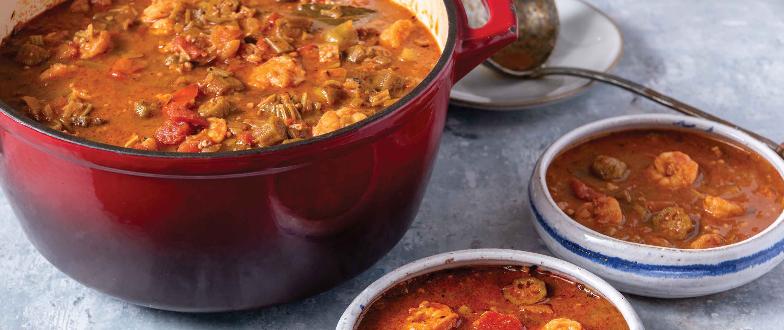 Okra & Tomato Gumbo Recipe • Rouses Supermarkets